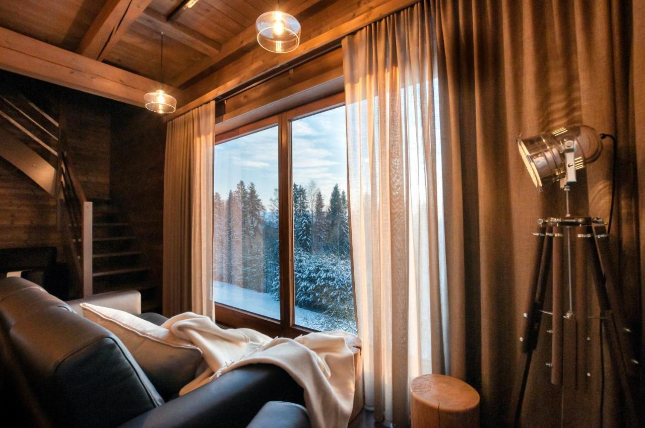 Koza U Woza Wypocznij W Gorach W Rytmie Slow Drewniany Dom Premium Z Widokiem Na Panorame Tatr Ecospa Strefa Fitness Zielona Farma Warsztaty (Adults Only) Szlembark Eksteriør bilde