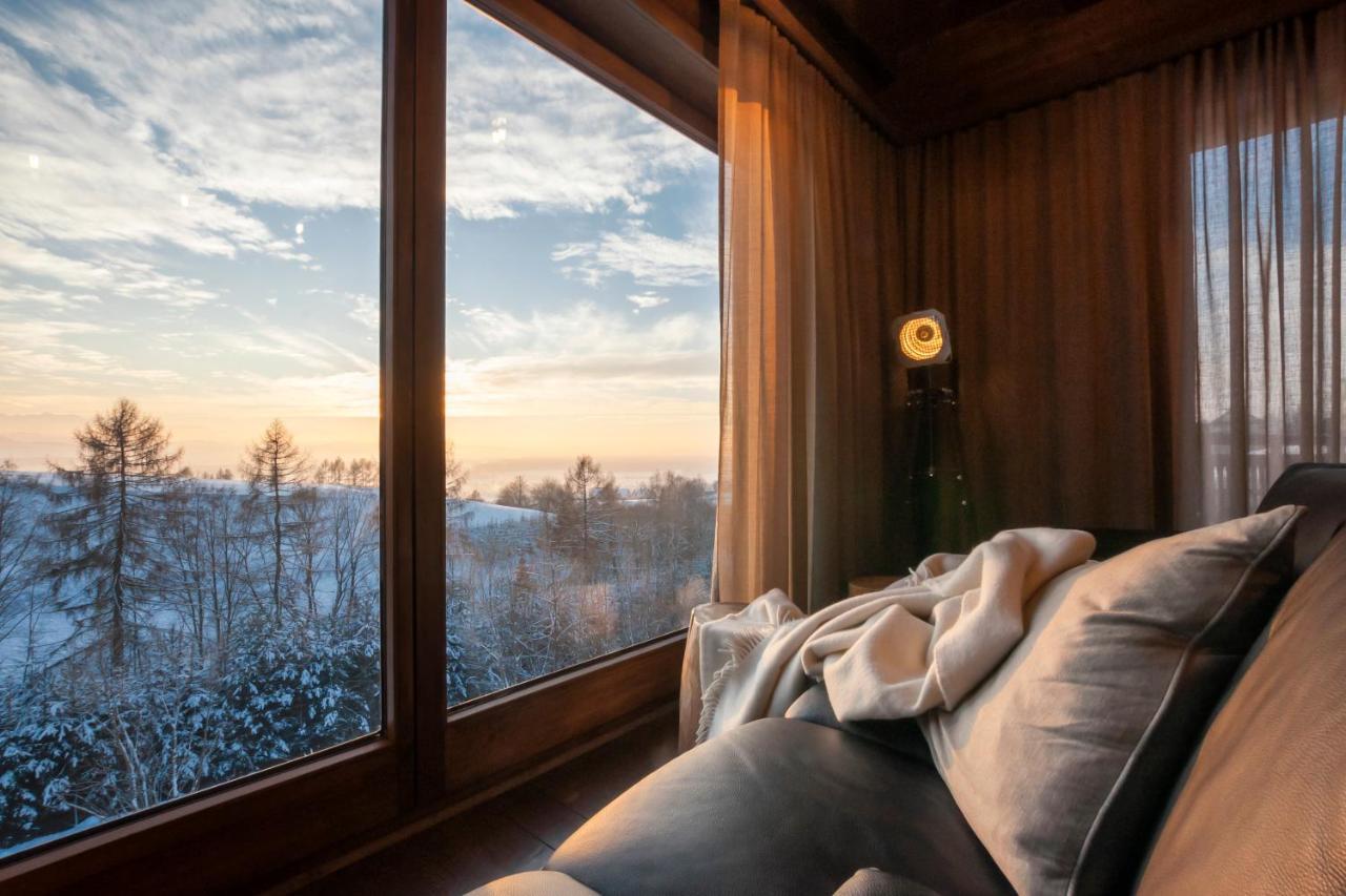 Koza U Woza Wypocznij W Gorach W Rytmie Slow Drewniany Dom Premium Z Widokiem Na Panorame Tatr Ecospa Strefa Fitness Zielona Farma Warsztaty (Adults Only) Szlembark Eksteriør bilde